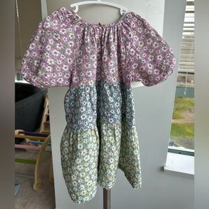 Zara 2-3 years boho dress and 3-4 striped dress